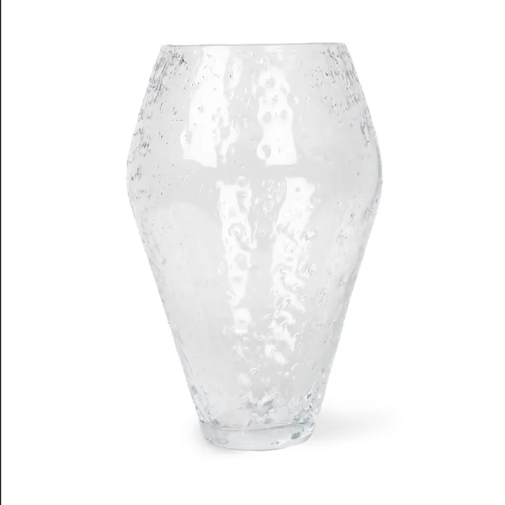 Vase en verre Crushed large de Ro Collection NordicNest.fr