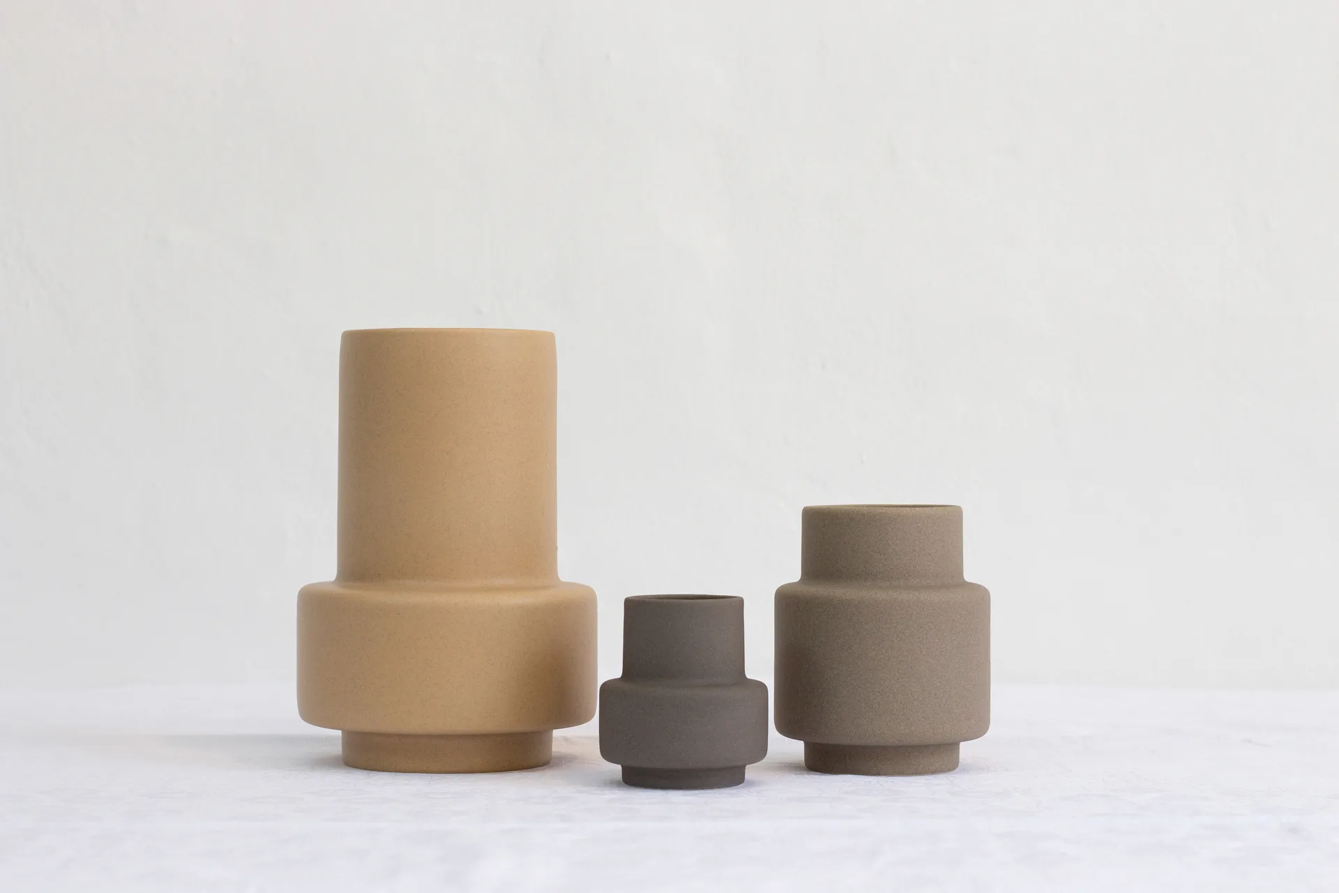 Vase Hurricane S Ø9, Pierre sombre Ro Collection