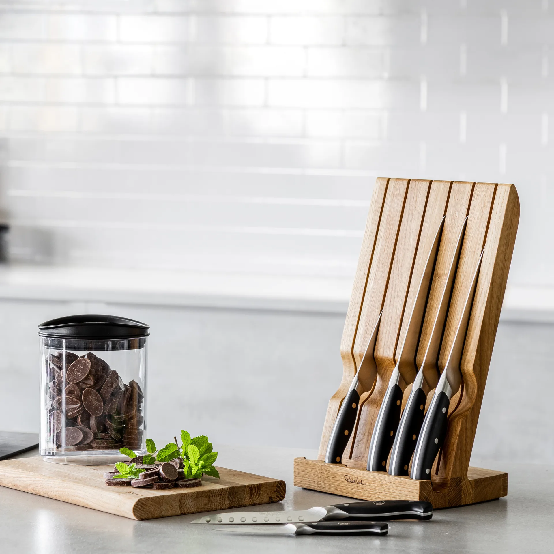 Coffret de couteaux Robert Welch Professional en chêne, 7 pièces Robert Welch