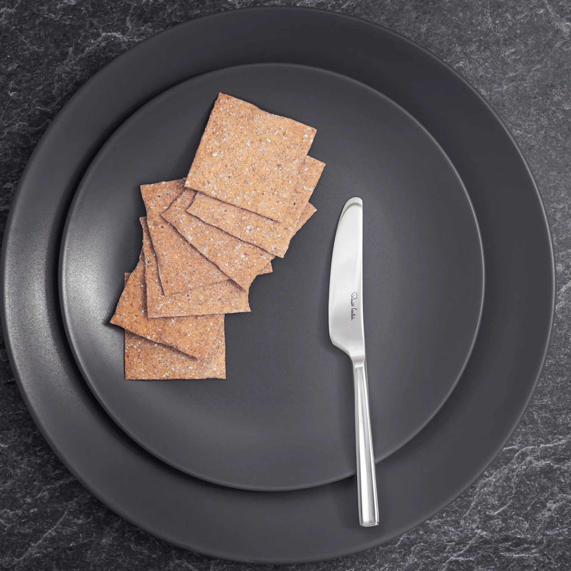 Couteau à beurre Blockley Brillant, Acier inoxydable Robert Welch