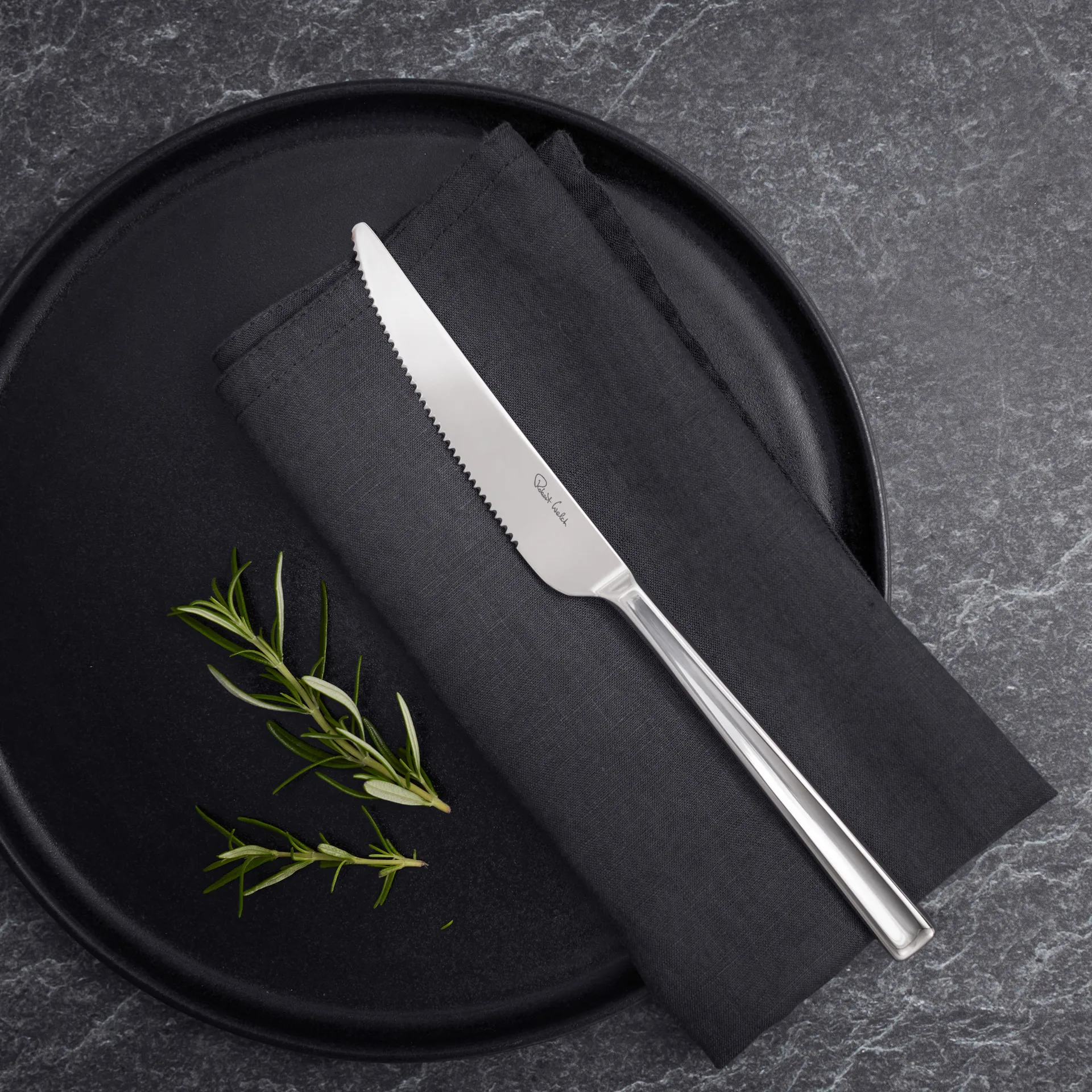 Couteau à viande Blockley Brillant, Acier inoxydable Robert Welch