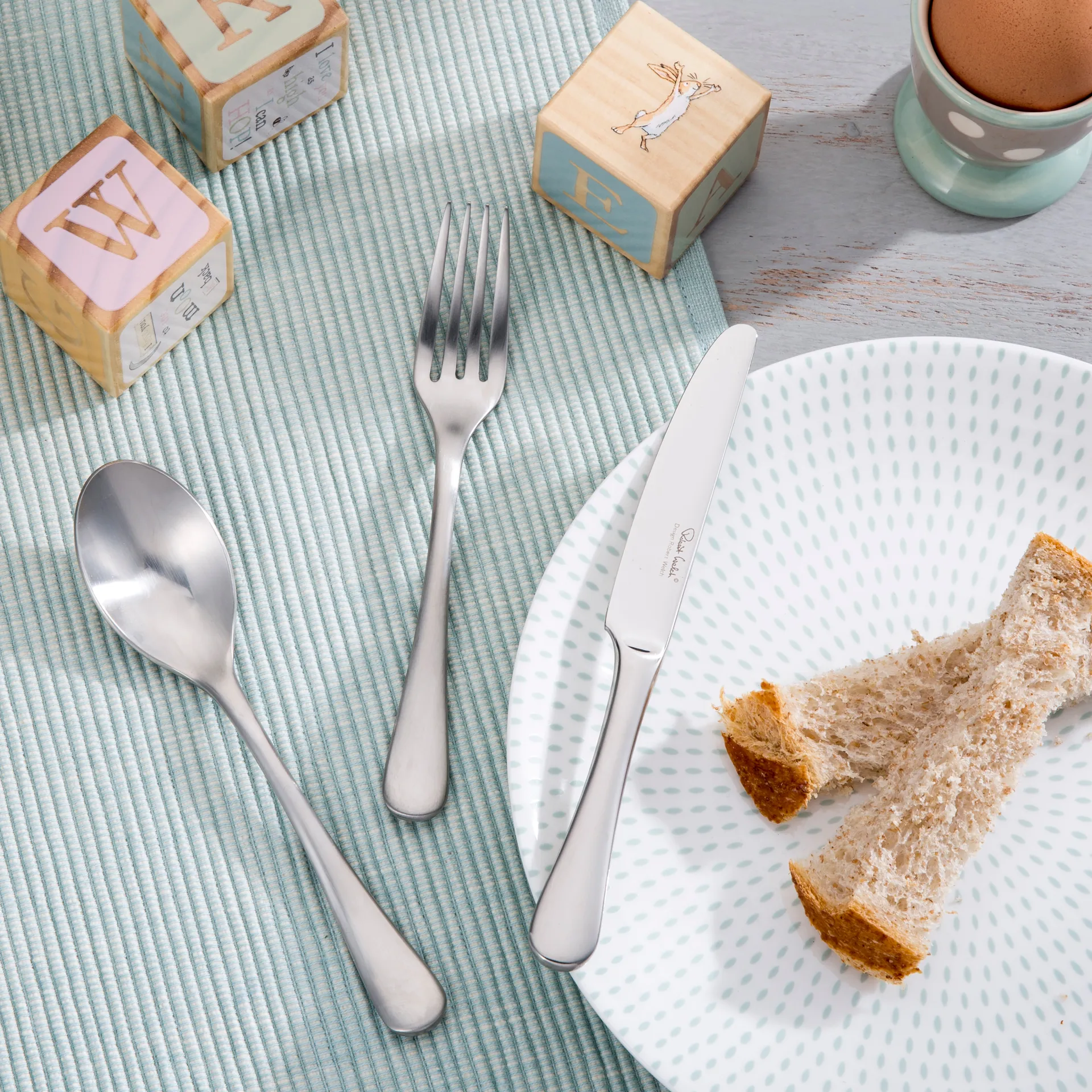 Couteau pour enfants effet miroir Radford, Acier inoxydable Robert Welch