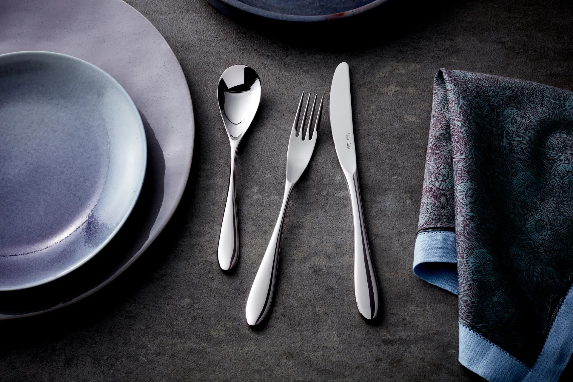 Couverts Bourton Bright, 24 pièces Robert Welch