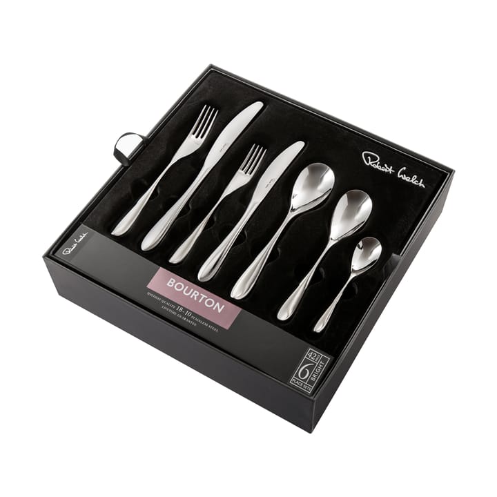 Couverts Bourton Bright, 42 pièces Robert Welch