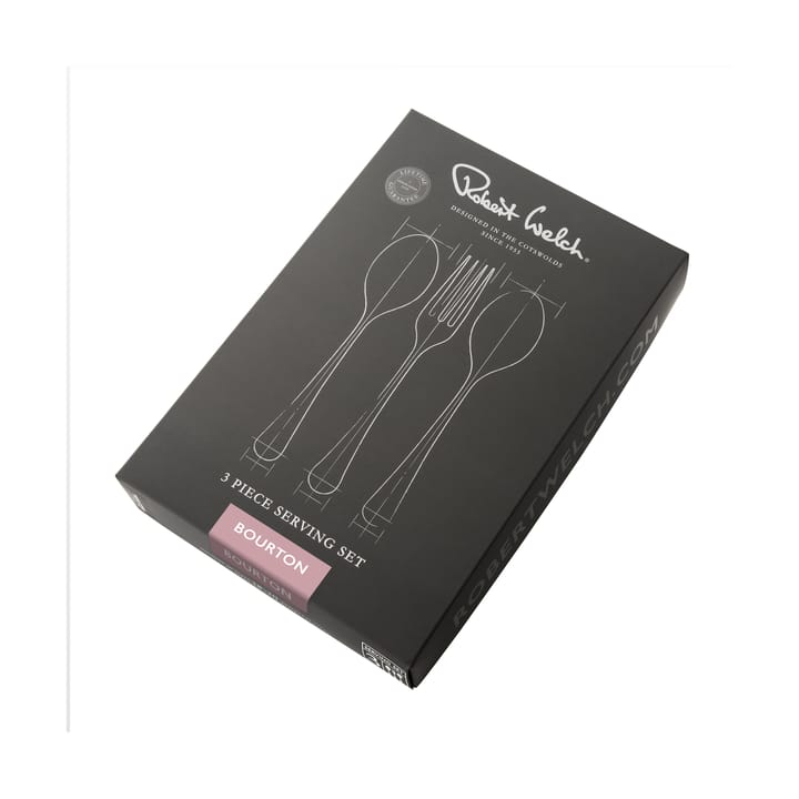 Couverts de service Bourton Bright 3 pièces, Acier inoxydable Robert Welch