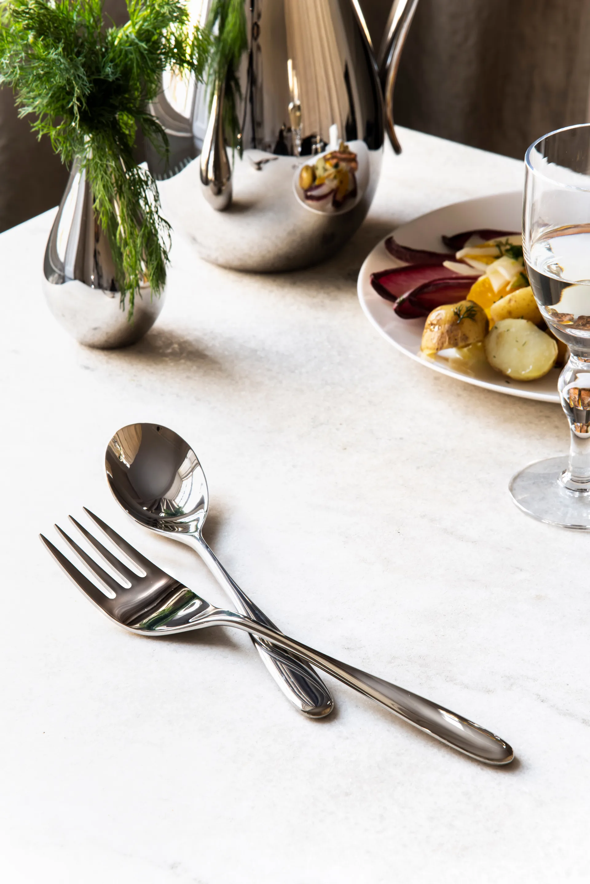 Couverts de service Stanton Bright 3 pièces, Acier inoxydable Robert Welch