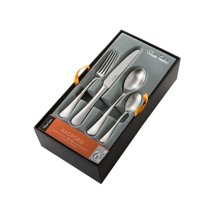 Couverts effet mat Radford, 24 pièces Robert Welch