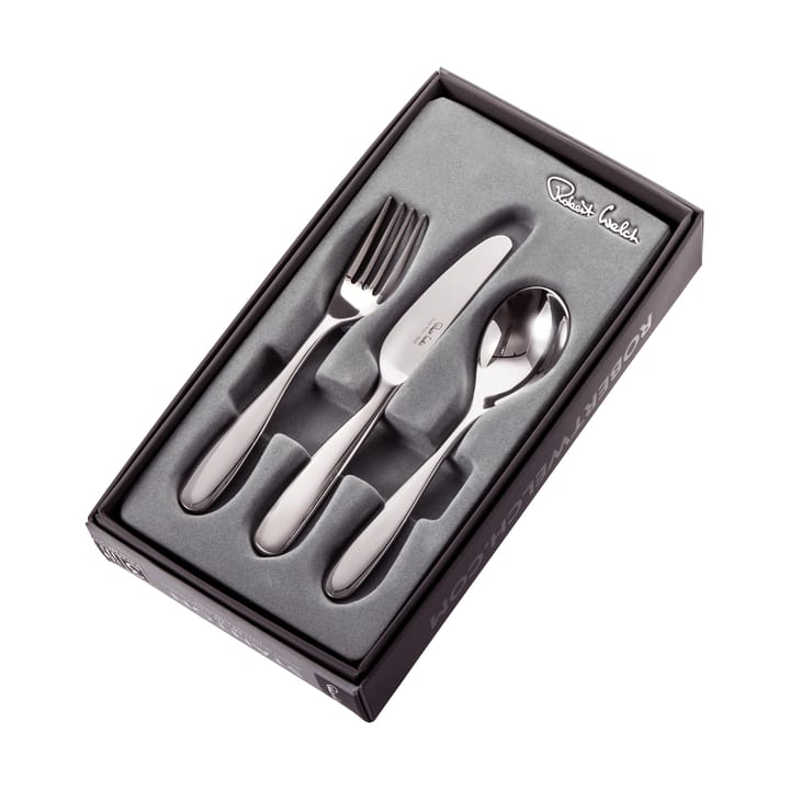Couverts enfant Stanton Bright 3 pièces, Acier inoxydable Robert Welch