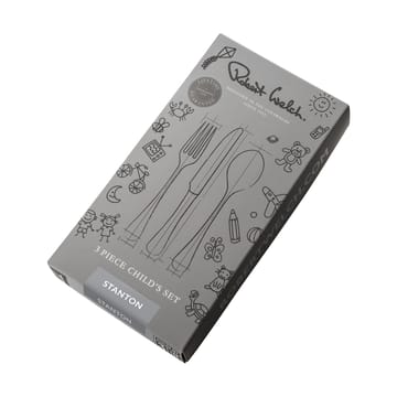 Couverts enfant Stanton Bright 3 pièces - Acier inoxydable - Robert Welch