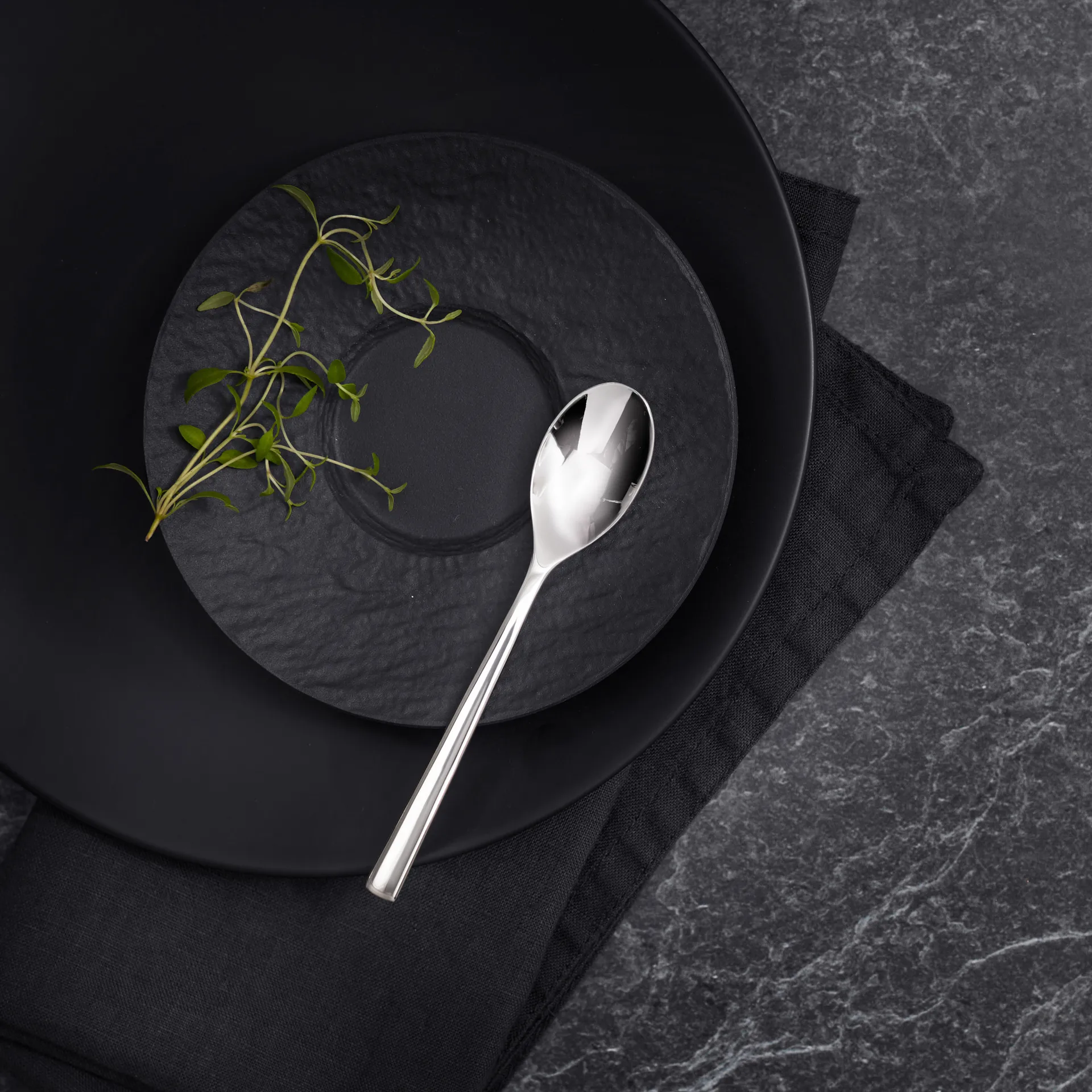 Cuillère à café Blockley Brillant, Acier inoxydable Robert Welch