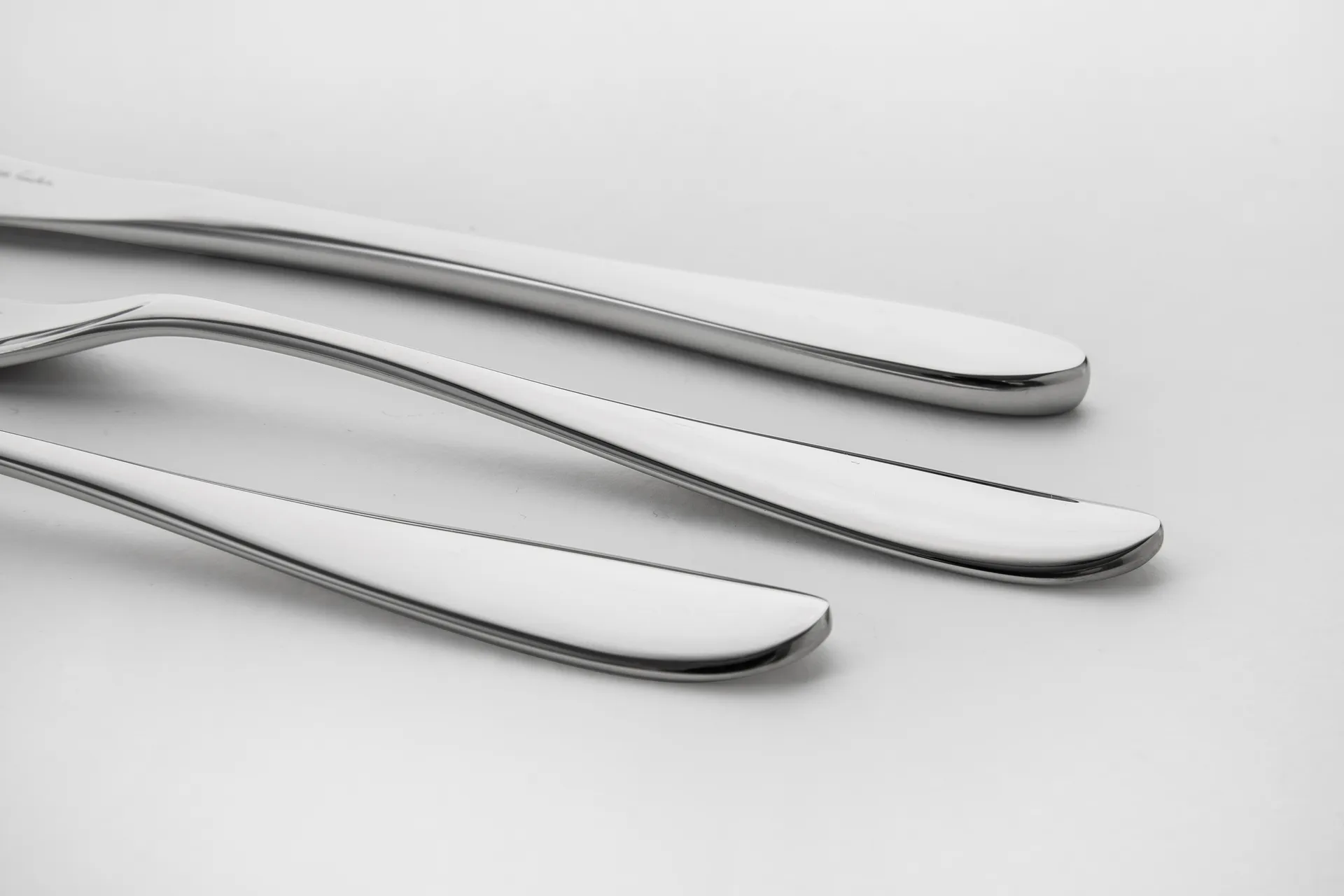 Cuillère à latte Bourton Bright 4 pièces, Acier inoxydable Robert Welch