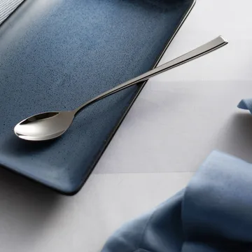 Cuillère à thé Fairford bright à long manche - Acier inoxydable, 20,1 cm - Robert Welch