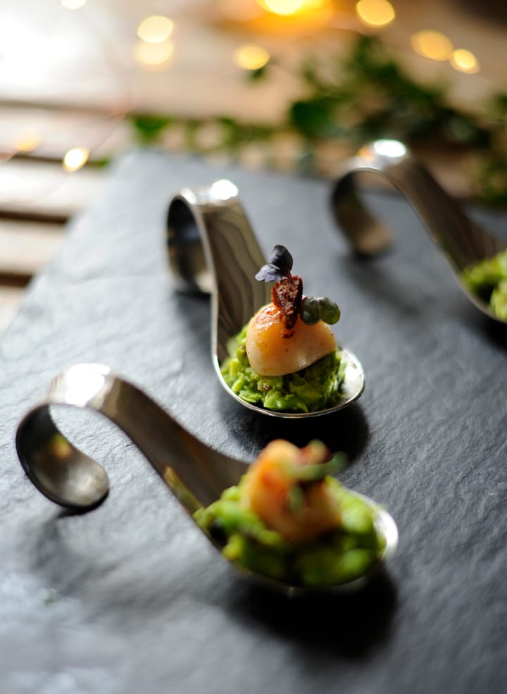 Cuillère amuse-bouche Radford Appetizer Brillant, Acier inoxydable Robert Welch