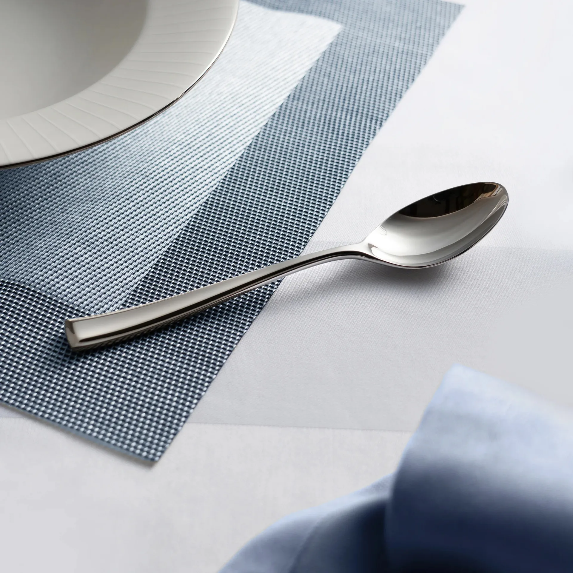 Cuillère Fairford bright, Acier inoxydable, 20,2 cm Robert Welch