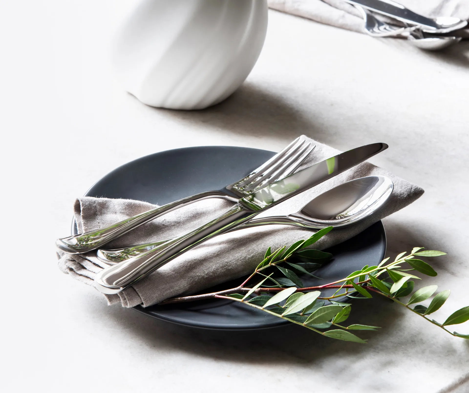 Cuillerée à soupe effet miroir Radford, Acier inoxydable Robert Welch