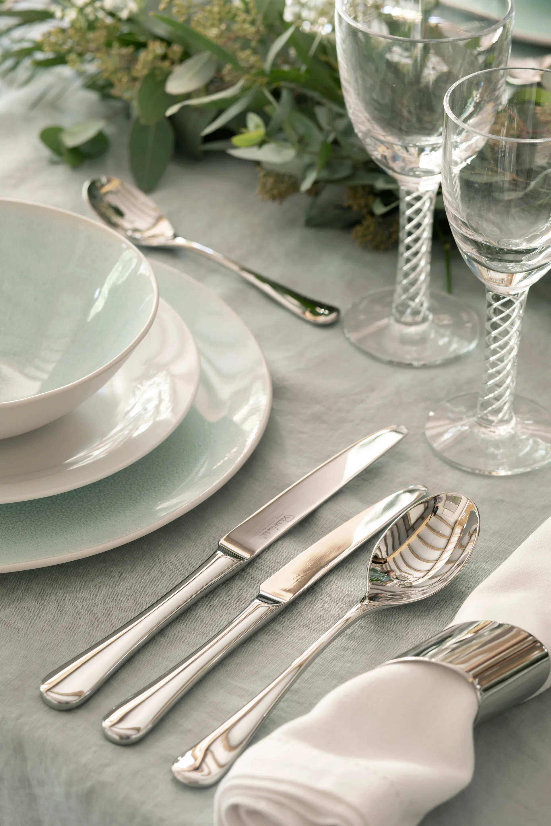 Cuillerée à soupe effet miroir Radford, Acier inoxydable Robert Welch