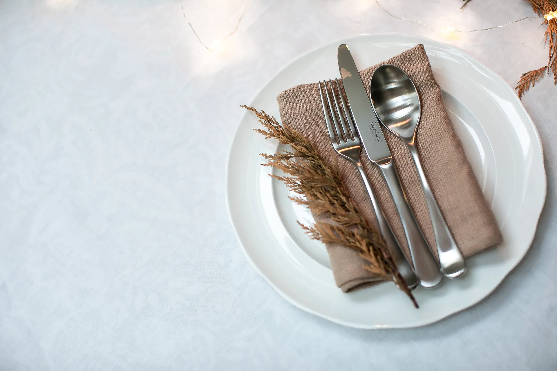 Fourchette à entrée effet mat Radford, Acier inoxydable Robert Welch