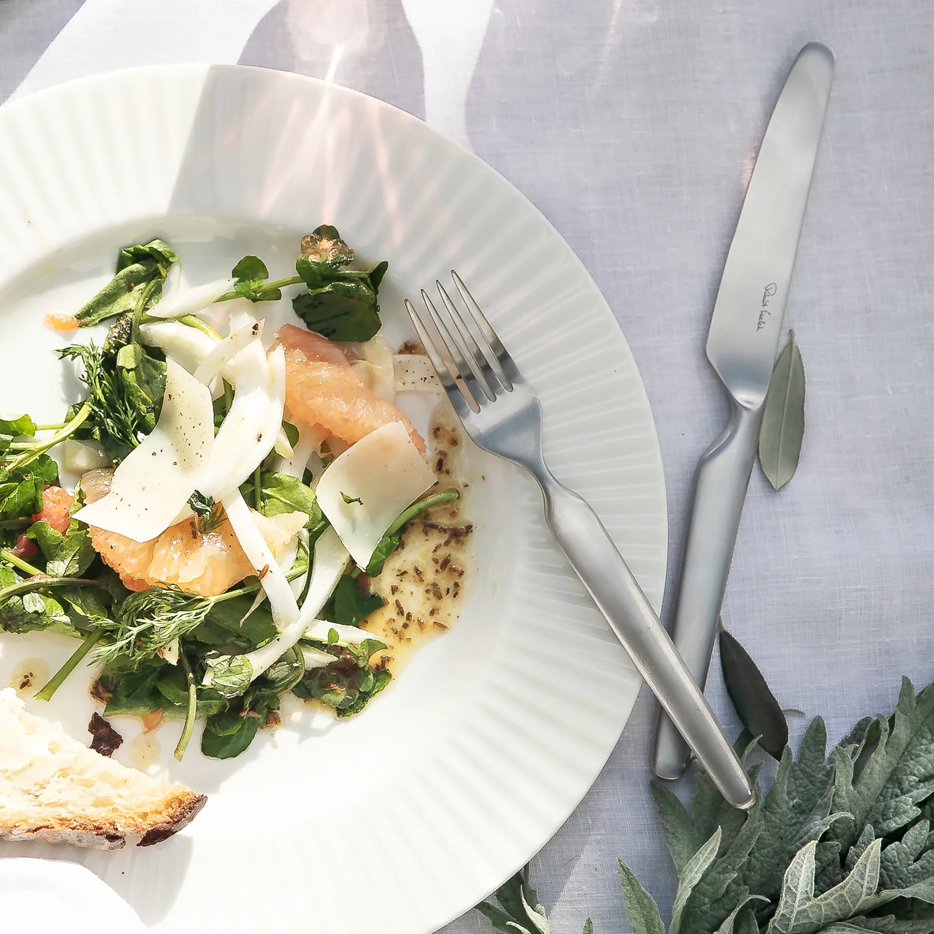 Fourchette Bergen mat, Acier inoxydable Robert Welch