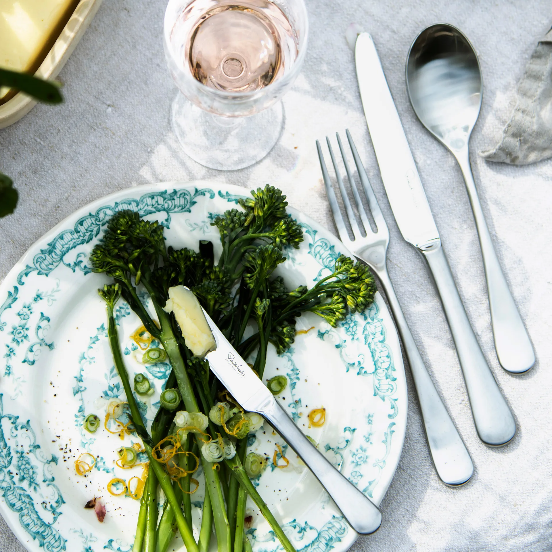 Fourchette de table effet mat Radford, Acier inoxydable Robert Welch