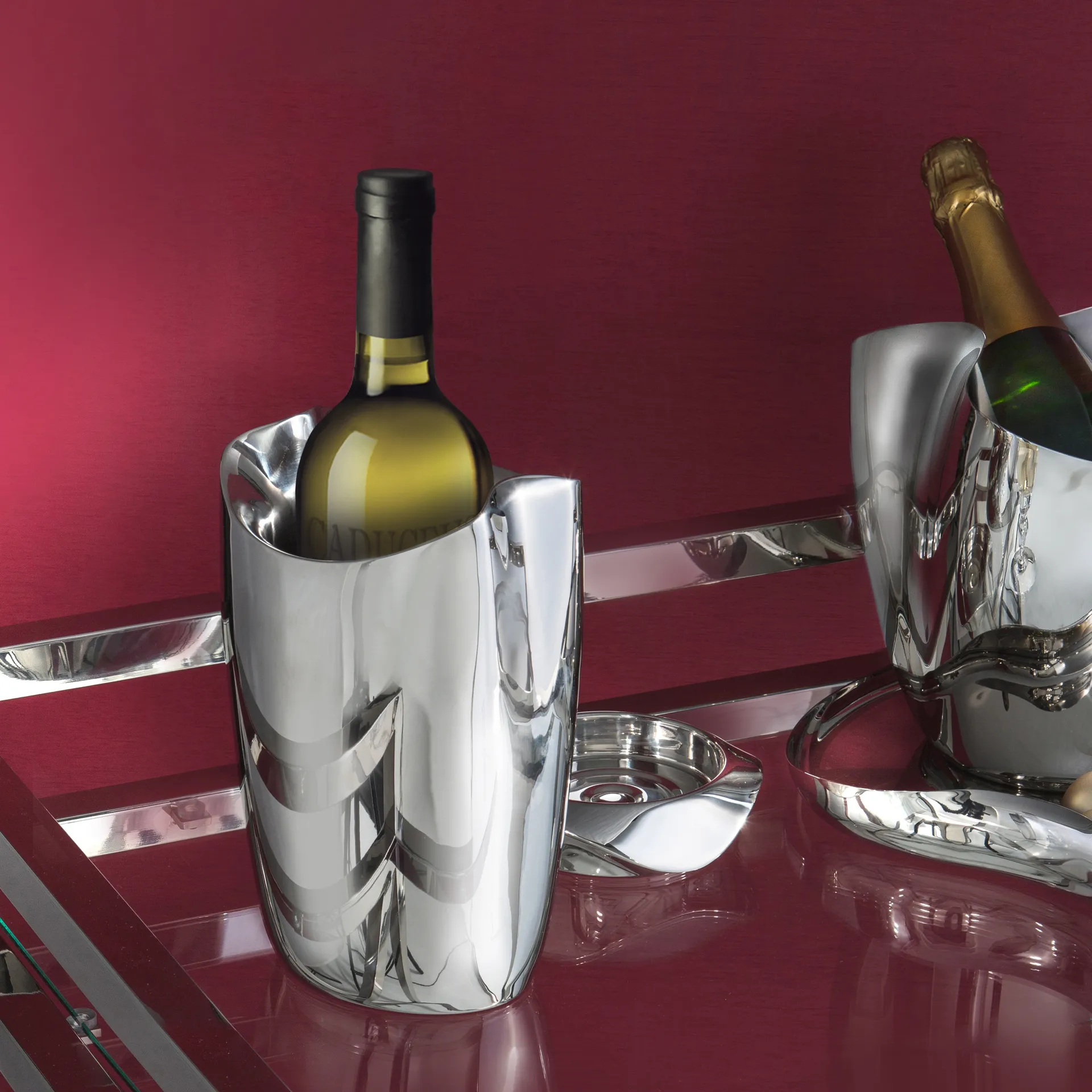 Refroidisseur de vin à double paroi Drift, Acier inoxydable Robert Welch