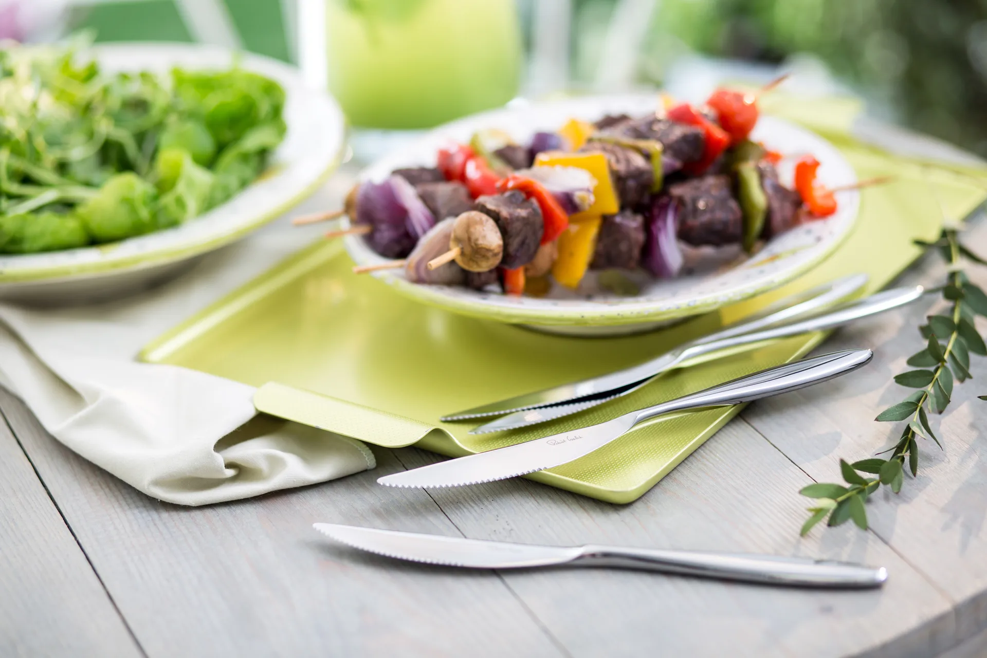 Set de 4 couteaux à viande Hidcote Bright, Acier inoxydable Robert Welch