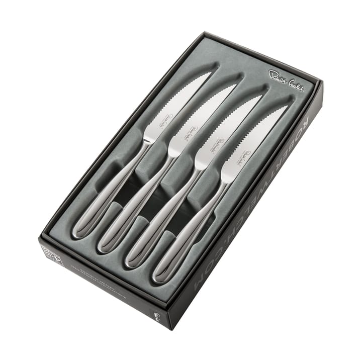 Set de 4 couteaux à viande Stanton Bright, Acier inoxydable Robert Welch