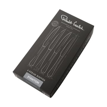 Set de 4 couteaux à viande Stanton Bright - Acier inoxydable - Robert Welch