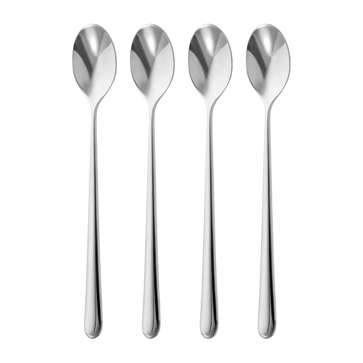 Set de 4 cuillères à café Kingham Bright - Acier inoxydable - Robert Welch