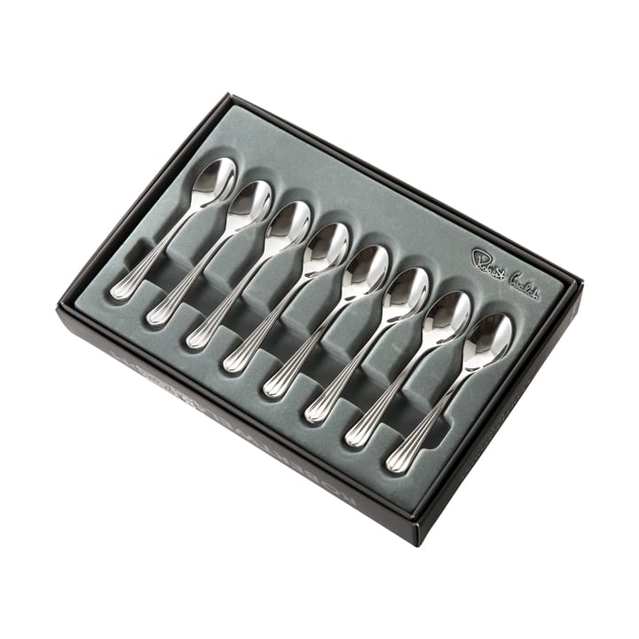 Set de 8 cuillères à café Palm Bright, Acier inoxydable Robert Welch