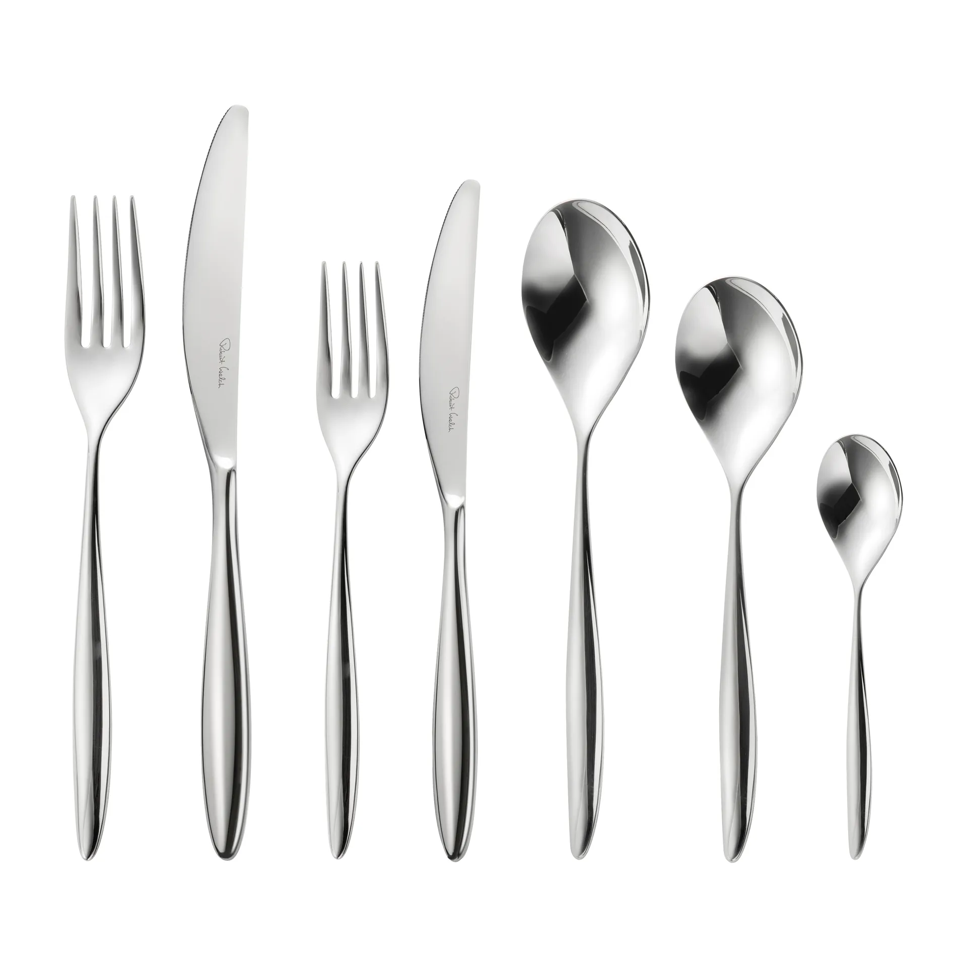 Set de couverts Hidcote Bright, 42 pièces Robert Welch
