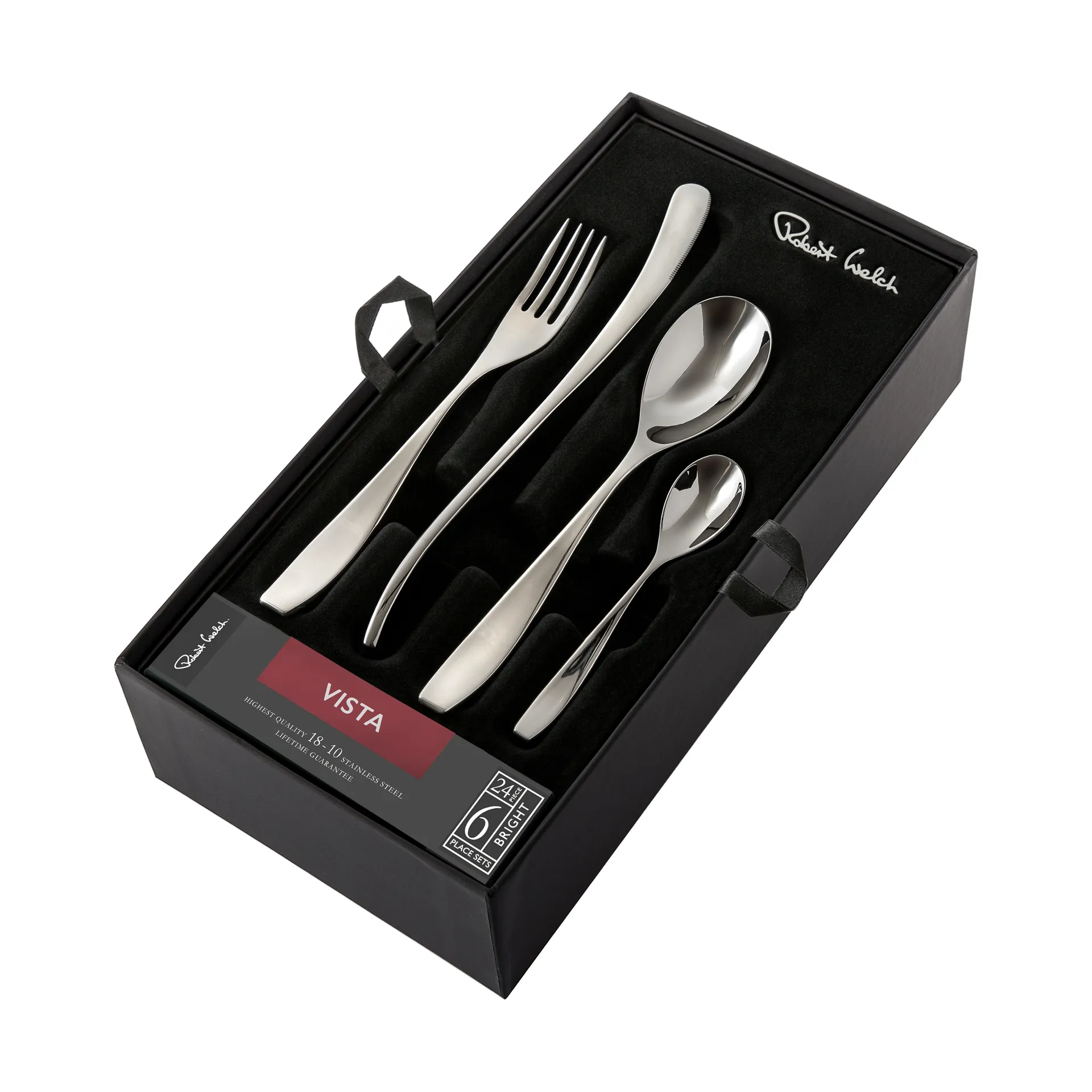 Set de couverts Vista Bright, 24 pièces Robert Welch