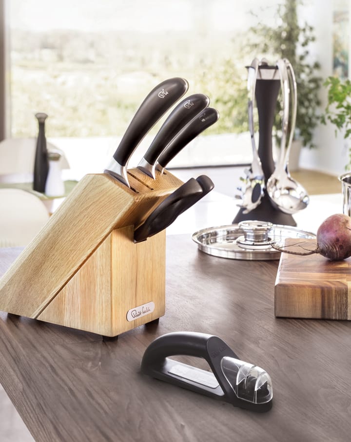 Support d'ustensiles de cuisine Robert Welch Signature, Noir Robert Welch