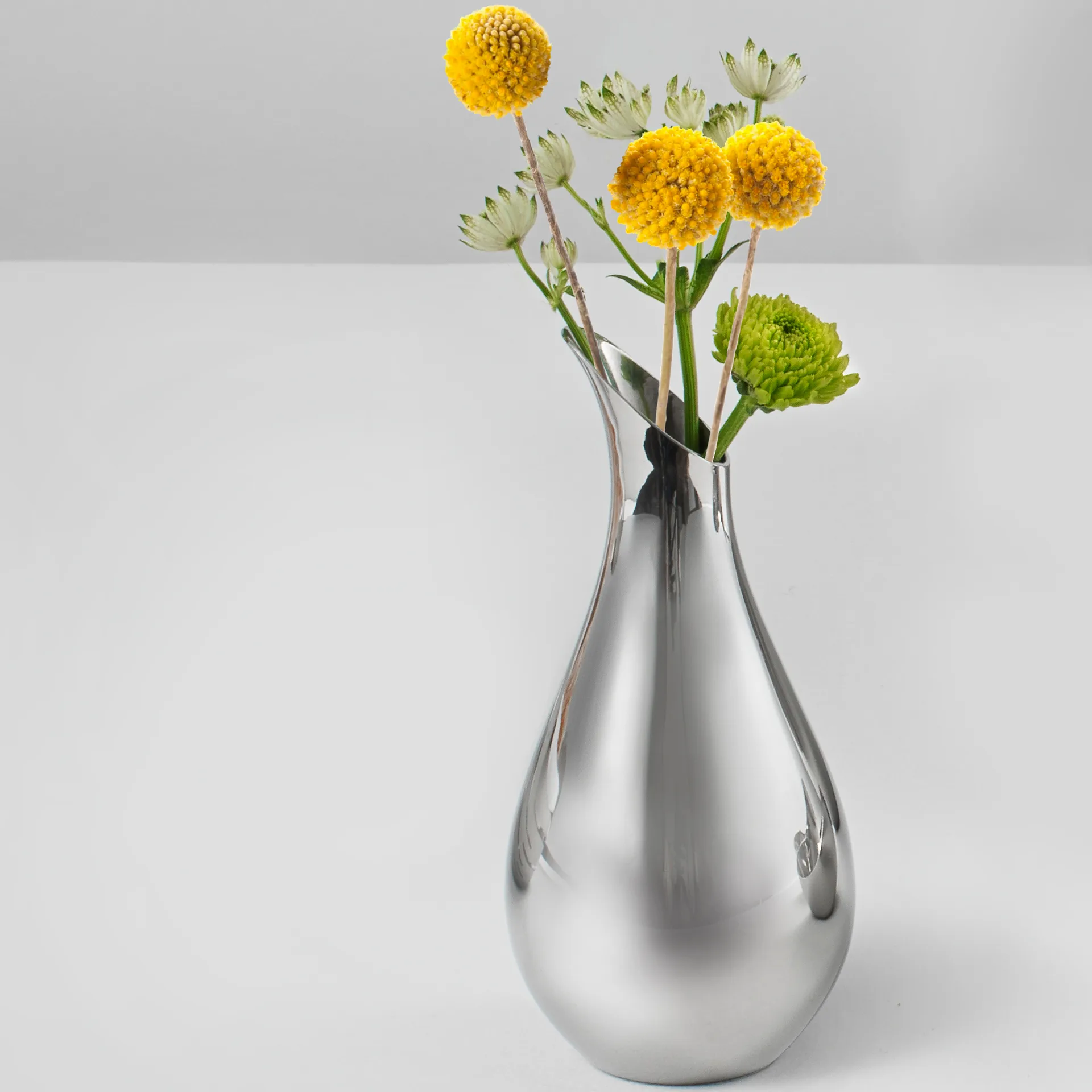 Vase Drift 14cm, Transparent Robert Welch