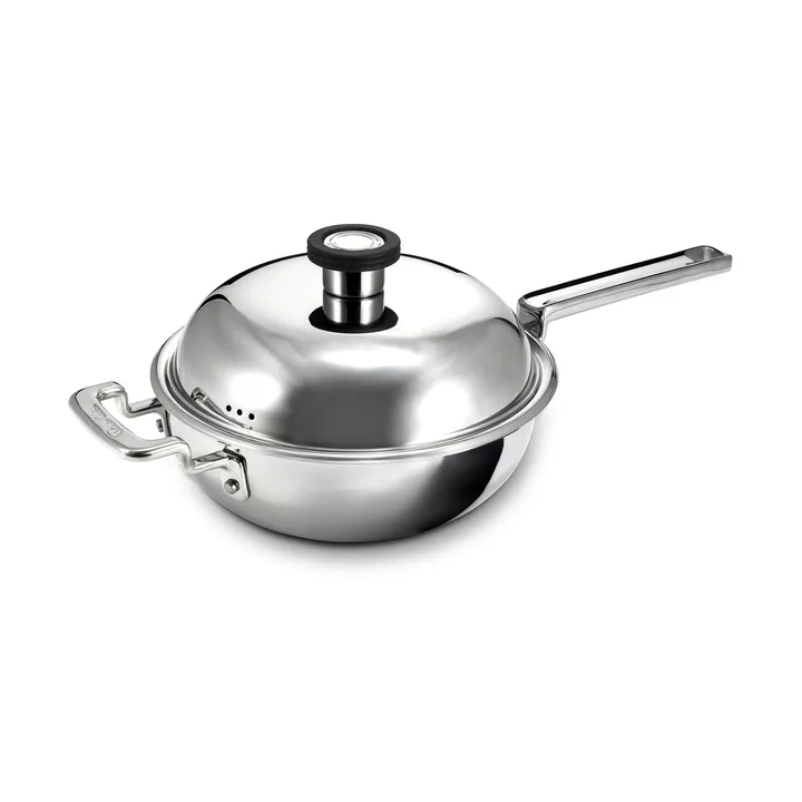 Wok 316 Series - Acier inoxydable, 22 cm - Robert Welch