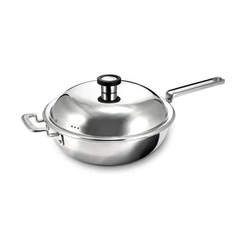 Wok 316 Series - Acier inoxydable, 28 cm - Robert Welch