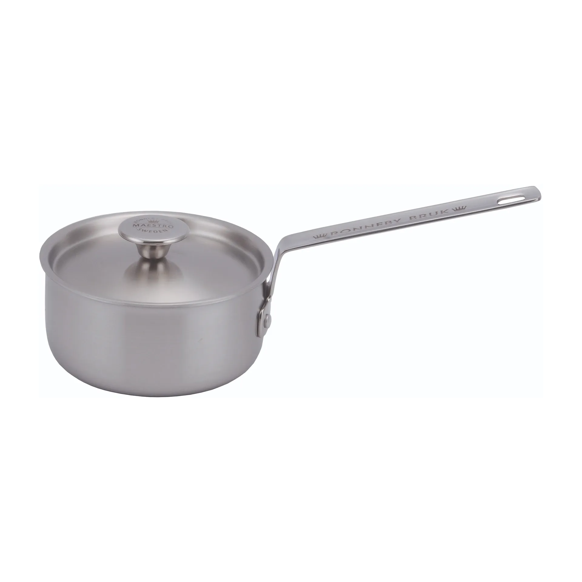 Casserole en acier inoxydable avec couvercle Inox, 1,2 l Ronneby Bruk