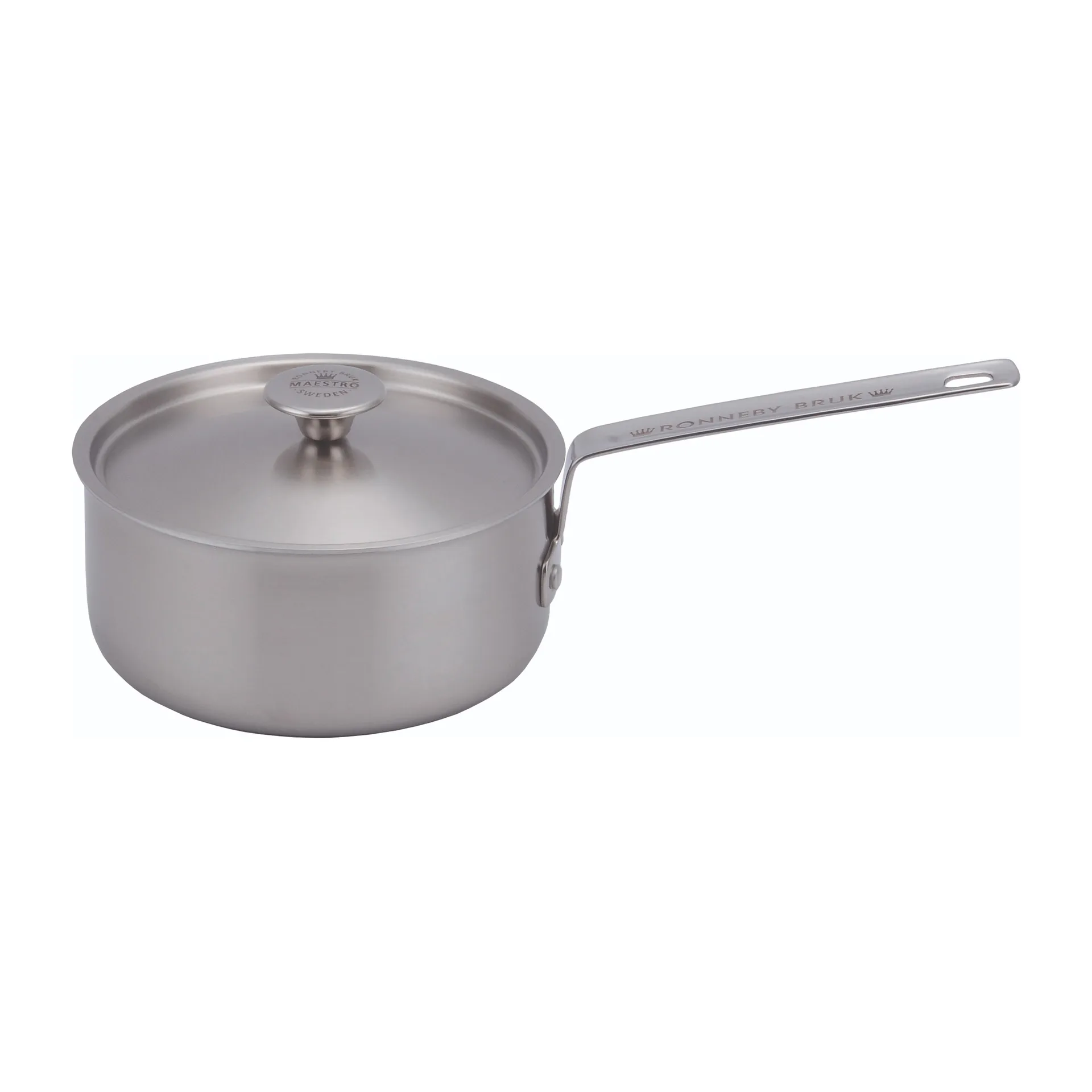 Casserole en acier inoxydable avec couvercle Inox, 2,4 l Ronneby Bruk