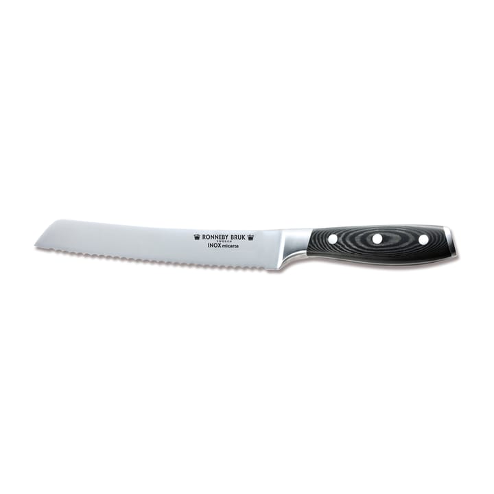Couteau à pain Inox 20 cm - Acier inoxydable-Micarta - Ronneby Bruk