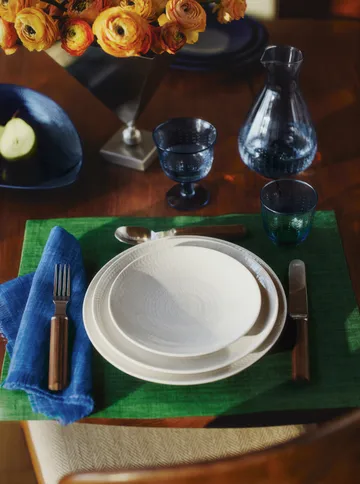 Assiette Blå eld - Blanc, 26 cm - Rörstrand