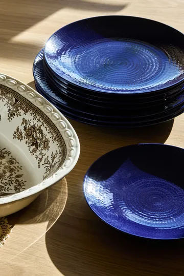 Assiette Blå eld - Bleu, 23 cm - Rörstrand