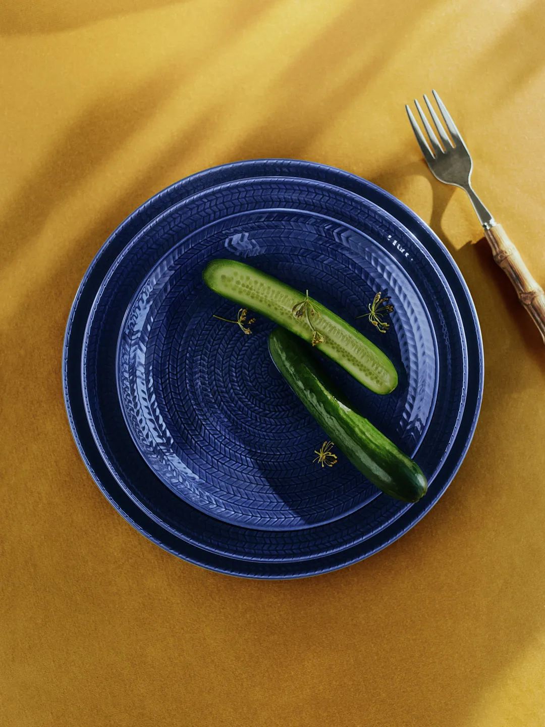Assiette Blå eld, Bleu, 26 cm Rörstrand