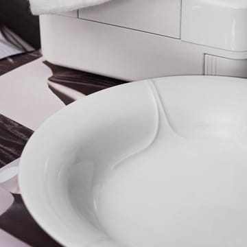 Assiette creuse Pli Blanc 23 cm - Blanc - Rörstrand