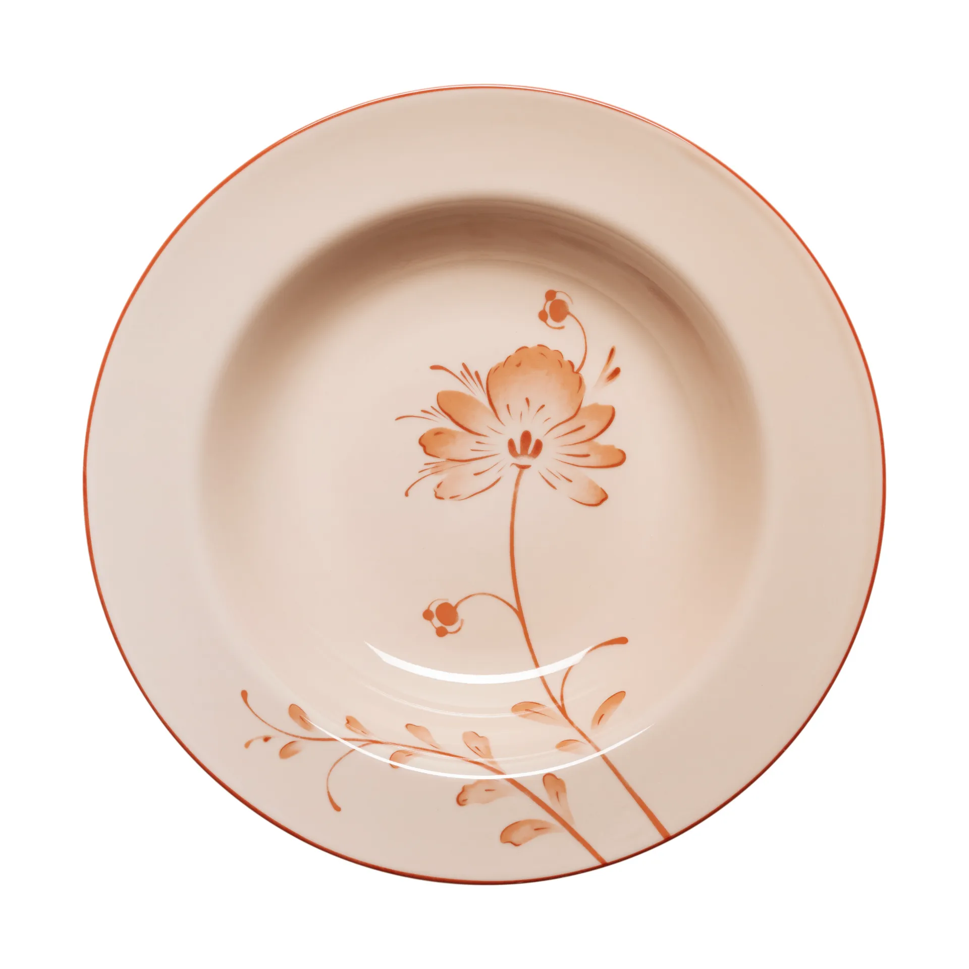 Assiette creuse Rörstrand oiseau, Karamell Jubilee, Ø24 cm Rörstrand