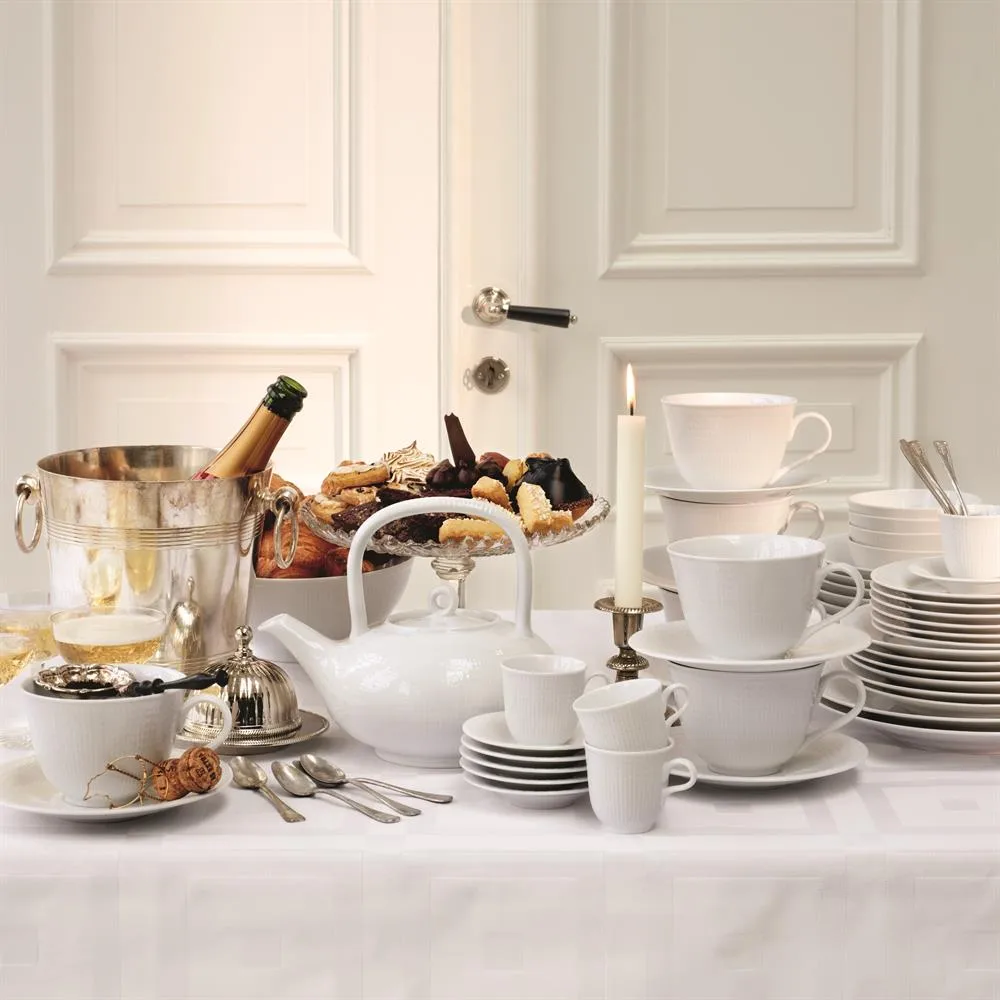 Assiette creuse Swedish Grace Ø25 cm, blanc Rörstrand