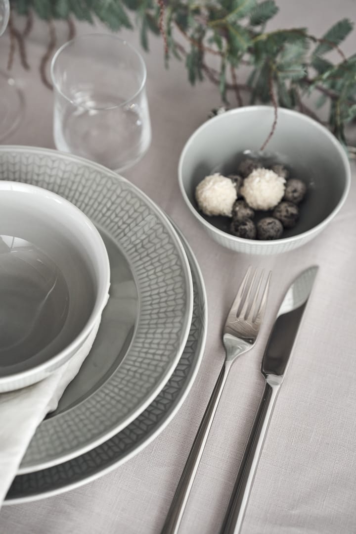 Assiette creuse Swedish Grace Ø25 cm, Brouillard (gris) Rörstrand