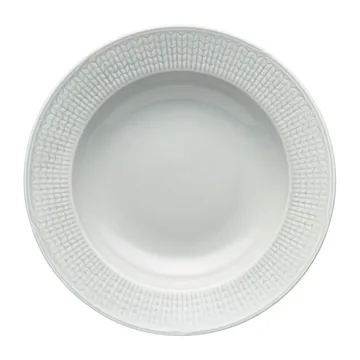 Assiette creuse Swedish Grace 25 cm lot de 6 Brume(gris) - Rörstrand