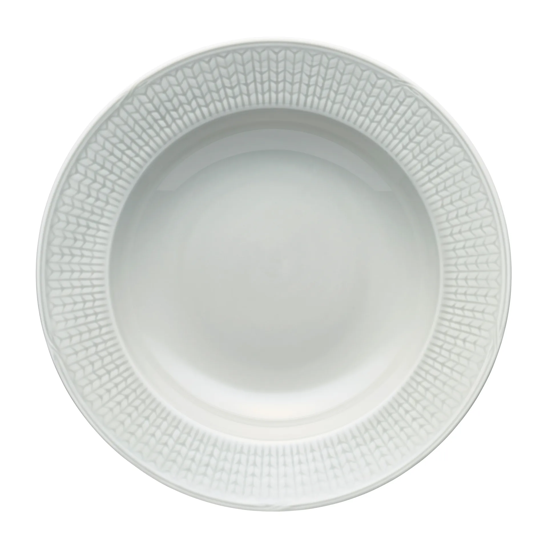 Assiette creuse Swedish Grace 25 cm lot de 6 Brume(gris) Rörstrand