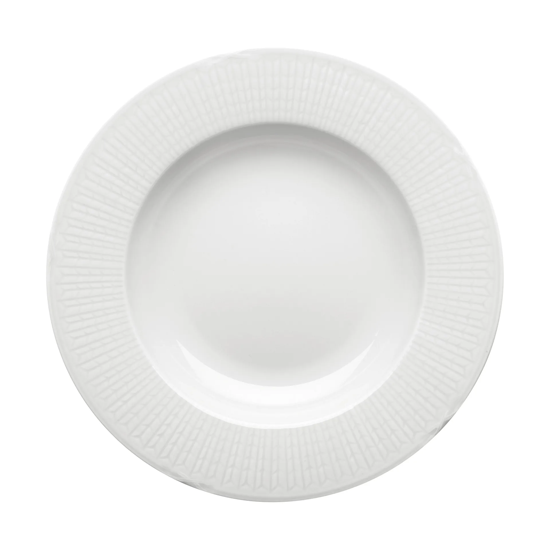 Assiette creuse Swedish Grace 25 cm, lot de 6 snö (blanc) Rörstrand