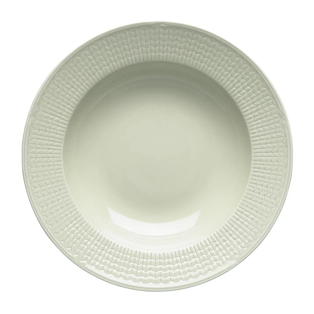 Assiette creuse Swedish Grace Ø25 cm, vert prairie Rörstrand