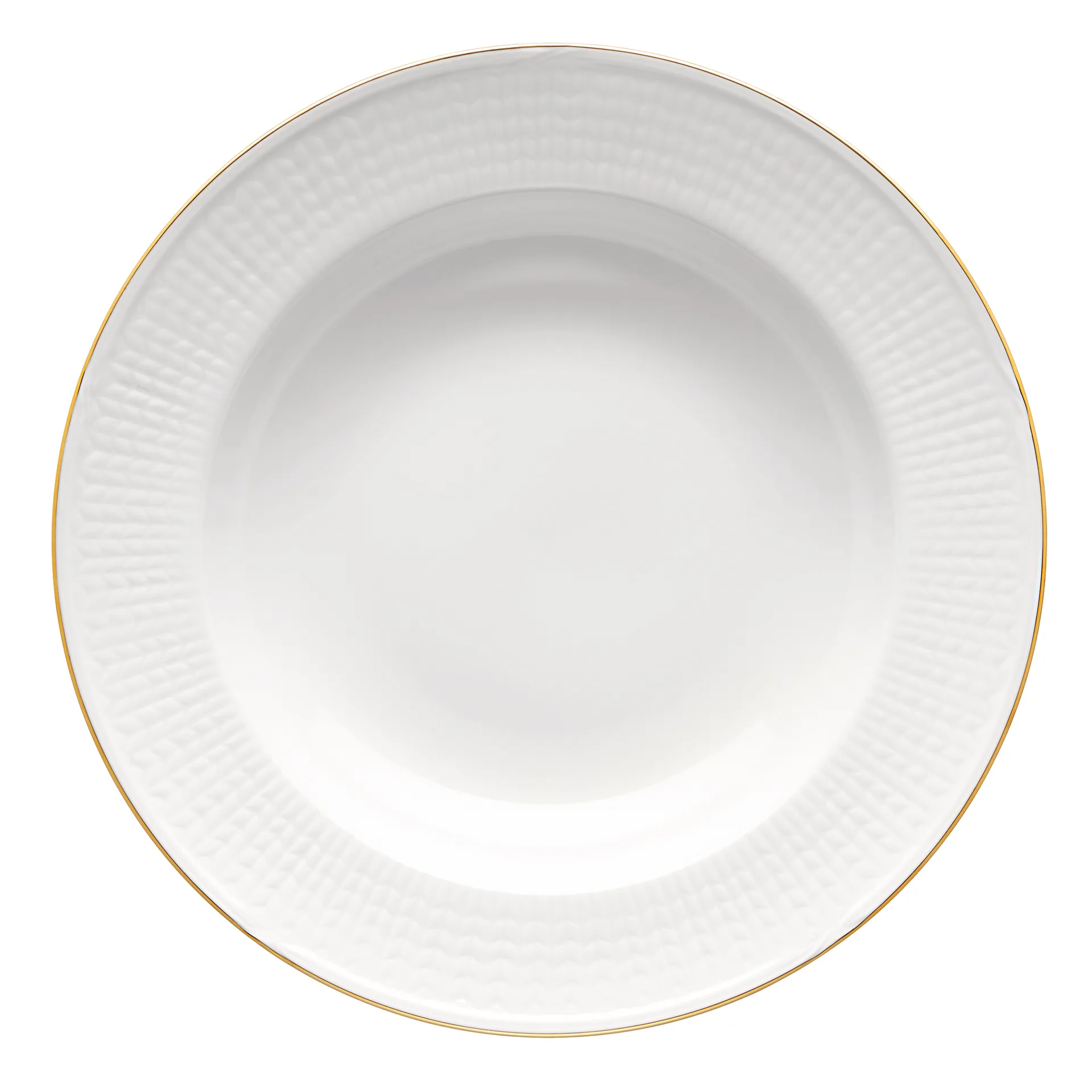 Assiette creuse Swedish Grace Gala 25cm, Blanc Rörstrand
